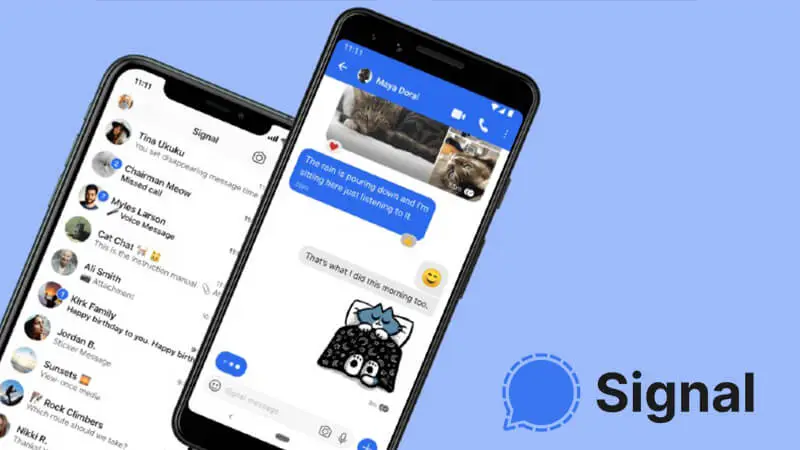 Signal z funkcją dla osób ceniących sobie prywatność