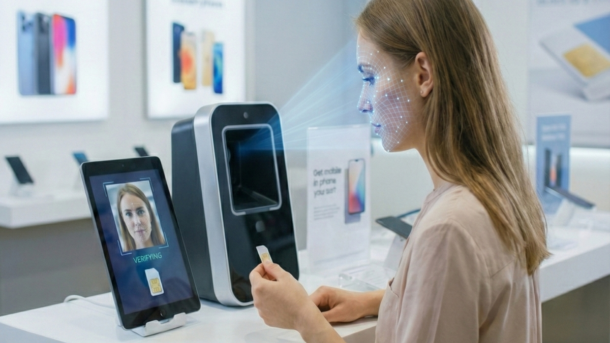 Skan twarzy, by kupić kartę SIM. Nowy sposób na oszustów