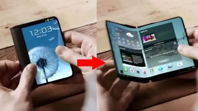 Składany smartfon od Samsunga coraz bliżej? Firma prezentowała go za zamkniętymi drzwiami