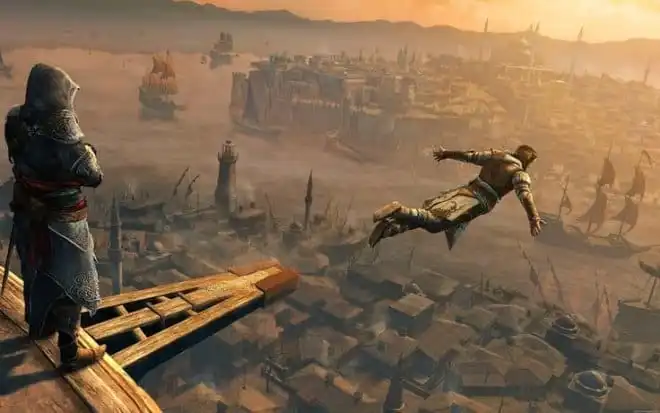 Kaskader wykonał skok wiary z Assassin’s Creed (wideo)