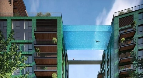 W Londynie powstaje basen umieszczony… w powietrzu