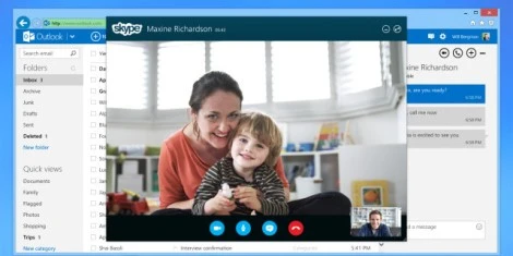 Skype dla użytkowników Outlook.com już dostępny
