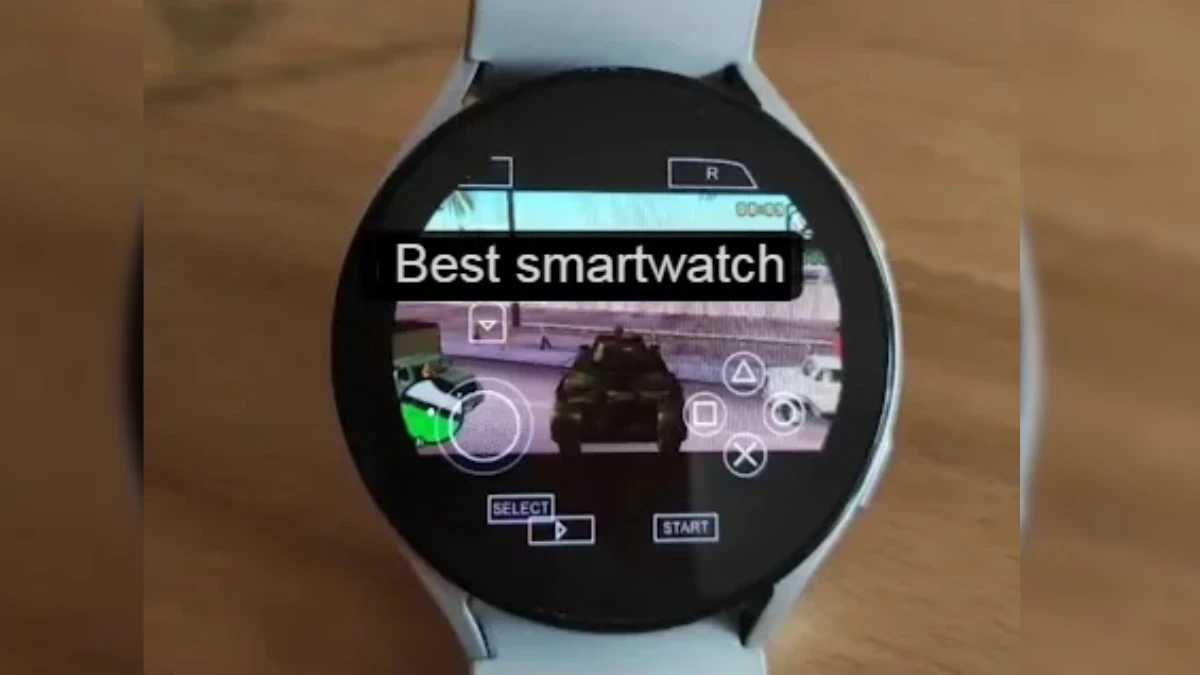 Smartwatch jako emulator PSP? Proszę bardzo. Działa nawet God of War i GTA