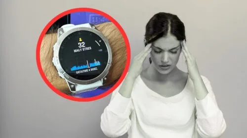 smartwatch pomiar stresu
