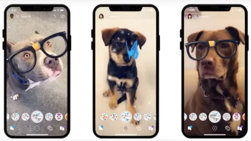 Wszyscy znają filtr z psem na Snapchacie. A kto zna filtra DLA psa?