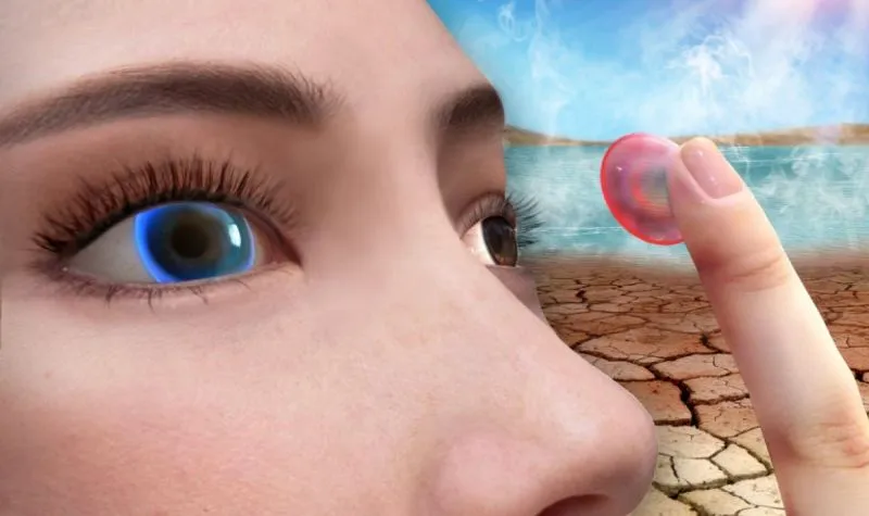 Inteligentne soczewki kontaktowe wykryją dolegliwości oczu
