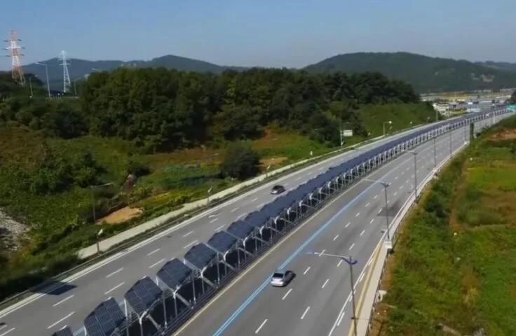 I to jest pomysł! Solarna autostrada rowerowa na autostradzie samochodowej