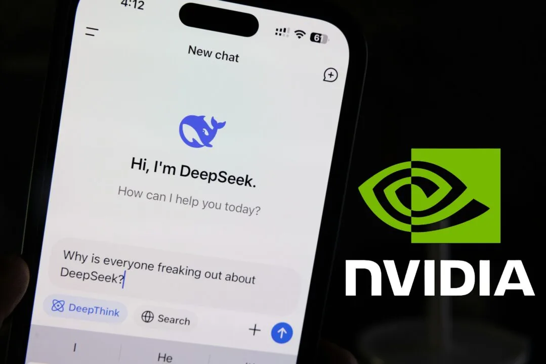 DeepSeek miał trenować swój model AI na przemycanych chipach Nvidii