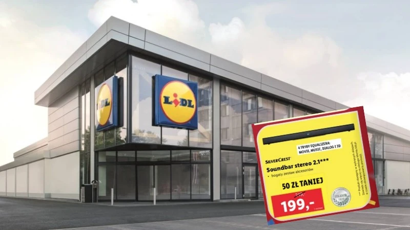 Lidl zaszalał. Soundbar do TV tani jak barszcz