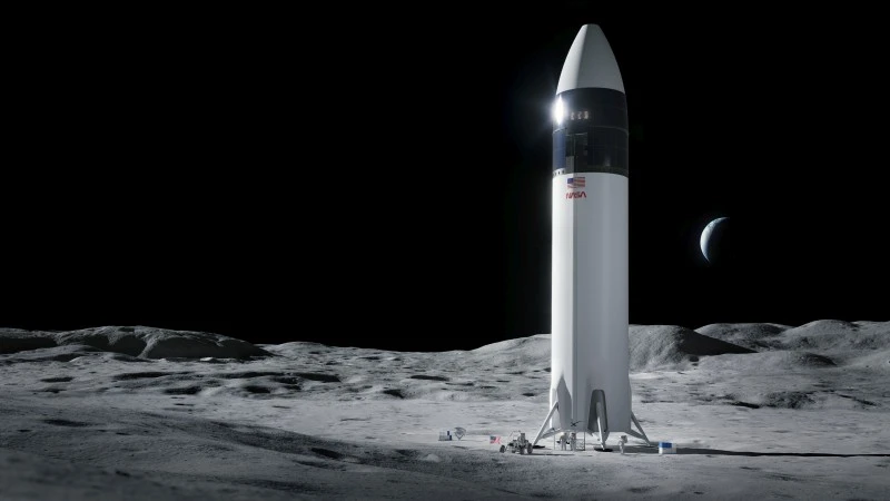 SpaceX zbuduje dla NASA księżycowy lądownik. Kontrakt wygrany