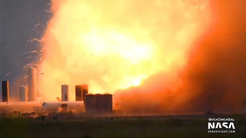 SpaceX – doszło do eksplozji statku kosmicznego Starship