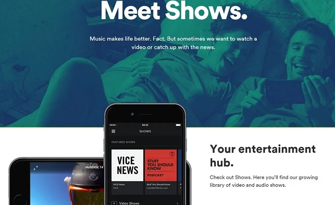 Materiały wideo na Spotify już dostępne