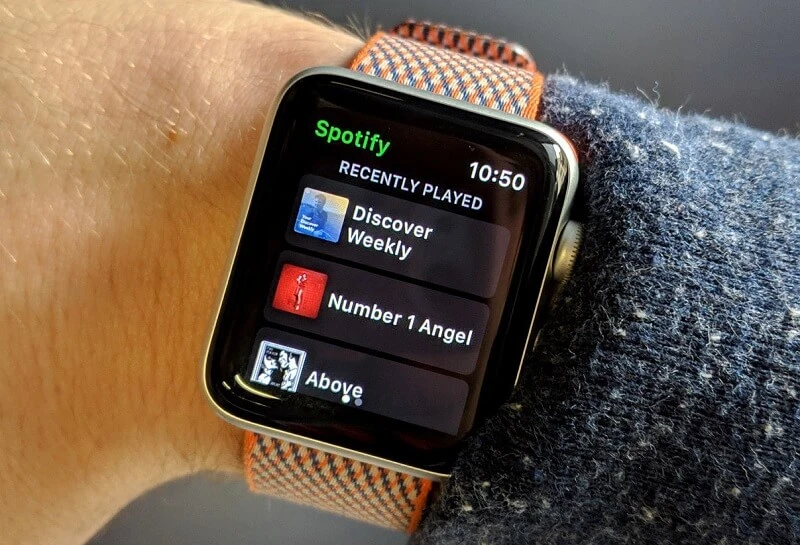 spotify apple watch