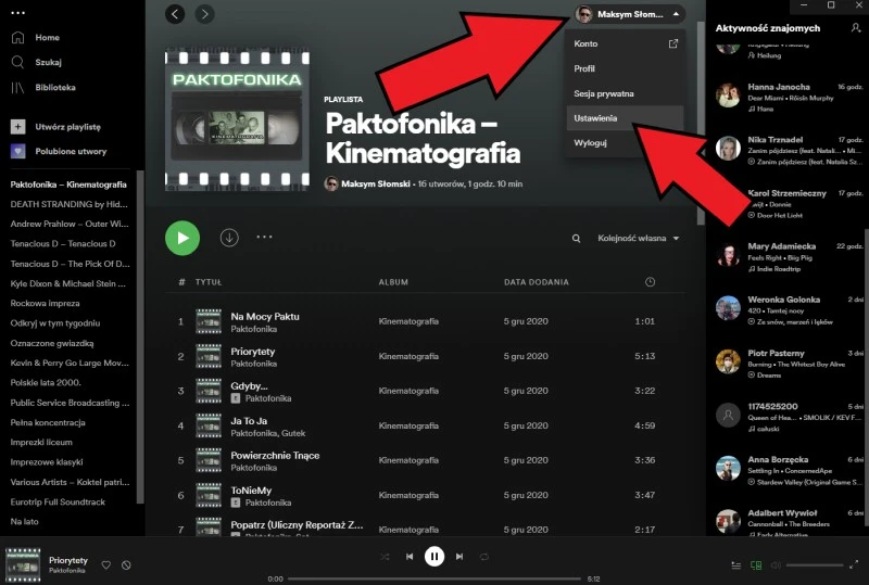 spotify jakosc dzwieku 1