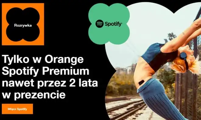 Spotify Premium za darmo nawet przez 2 lata w abonamencie Orange
