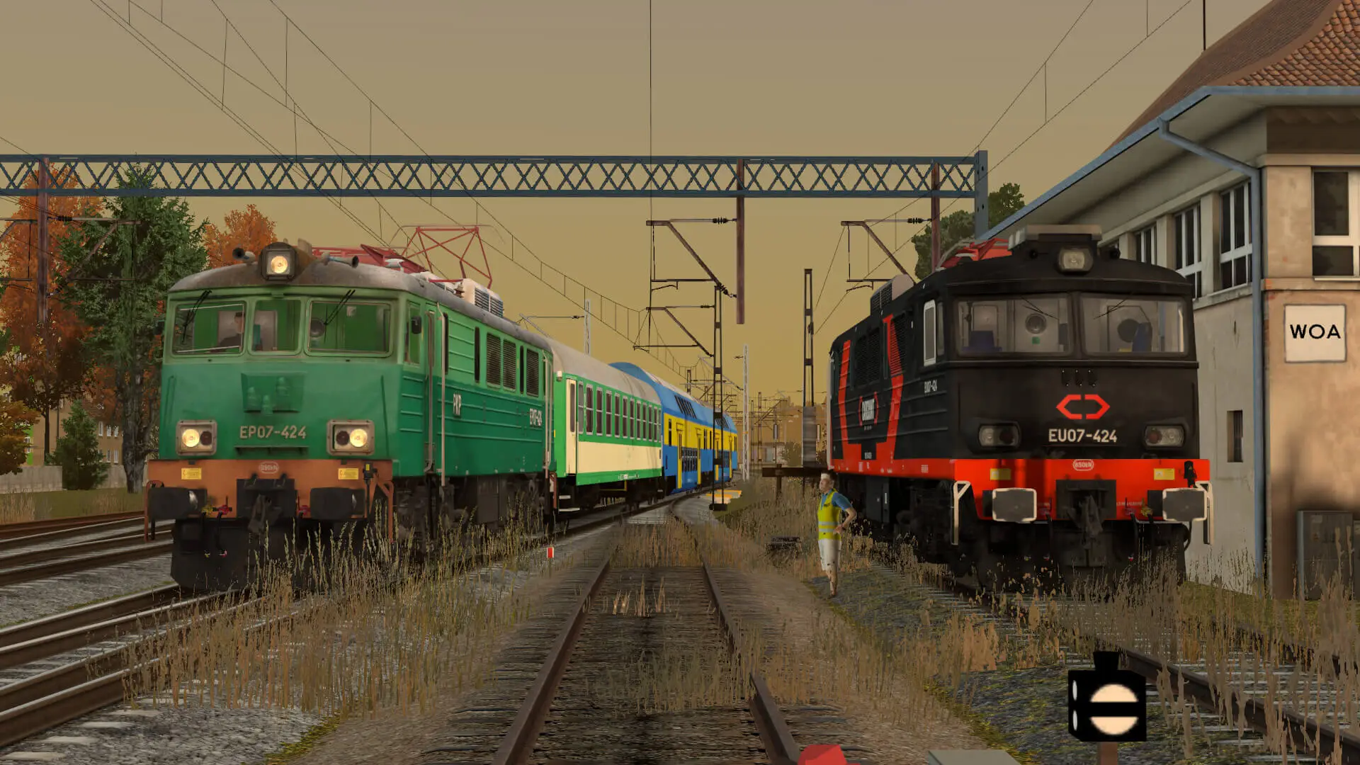 MaSzyna to kultowy polski symulator. Właśnie trafił na Steam
