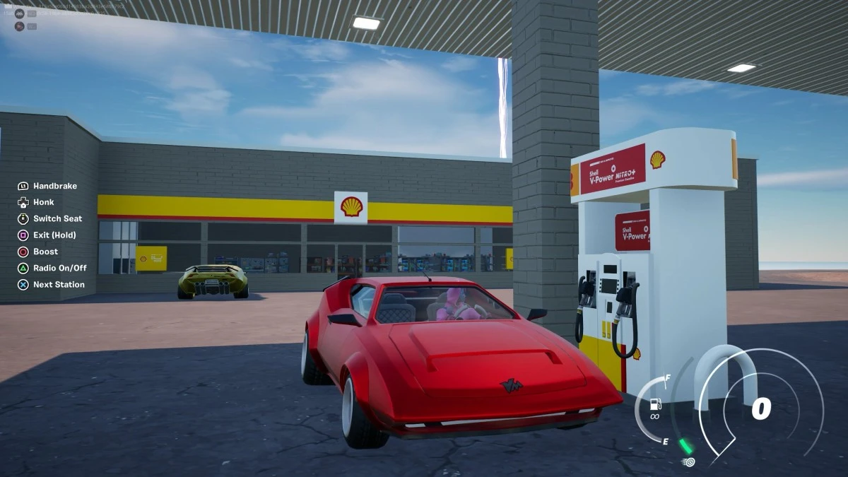 Stacja paliw Shell w Fortnite