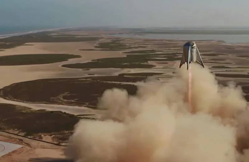 StarHopper wykonał swój skok. SpaceX o krok bliżej podróży na Marsa