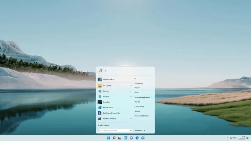 Ta aplikacja pozwoli Ci spersonalizować menu Start w Windows 11