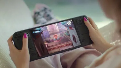 Steam Deck OLED wypalenie