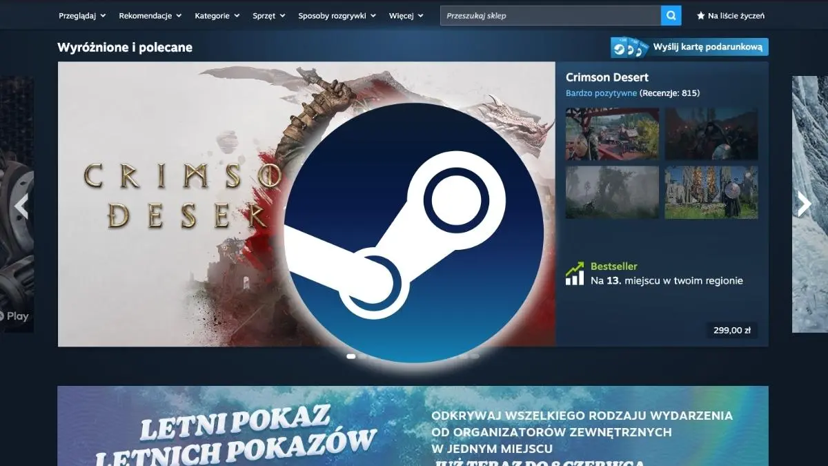 Steam właśnie się zmienił. Wchodzisz i widzisz zupełnie inny sklep