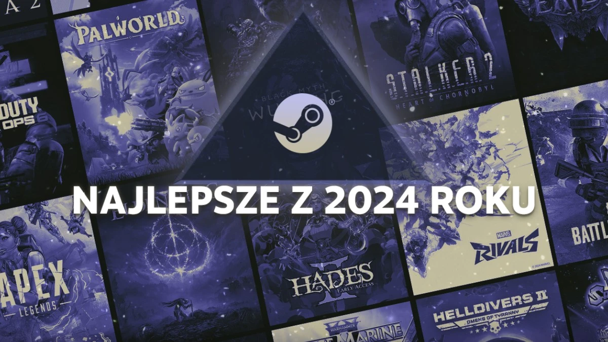 Te nowe gry w 2024 roku zarobiły na Steam najwięcej. Niektóre pozycje zaskakują