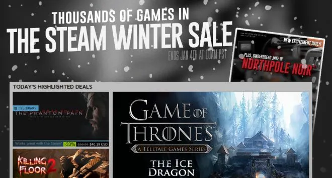 Rozpoczęła się Zimowa Wyprzedaż Steam!
