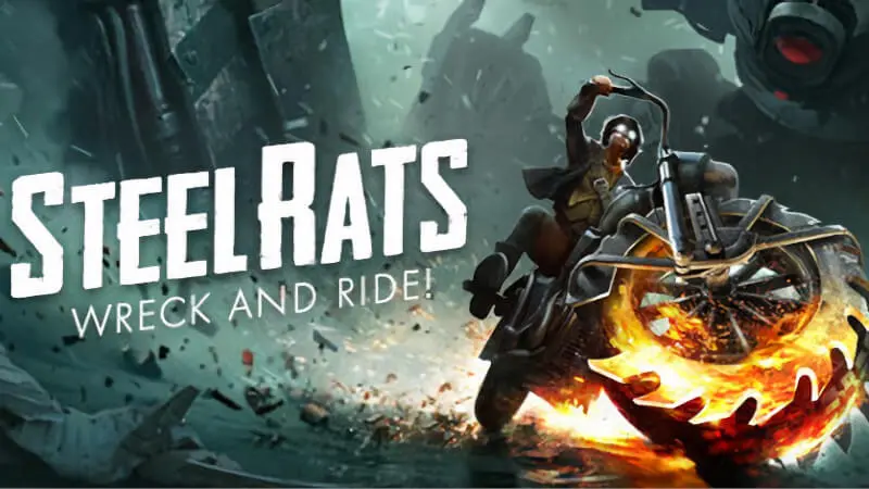 Polskie Steel Rats za darmo na Steam i GOG. Połączenie akcji, motorów i platformówki