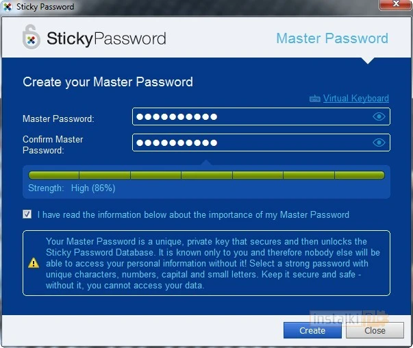 sticky password 2