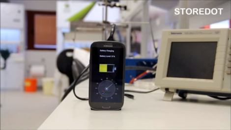 Dzięki StoreDot naładujesz smartfona w 30 sekund (wideo)