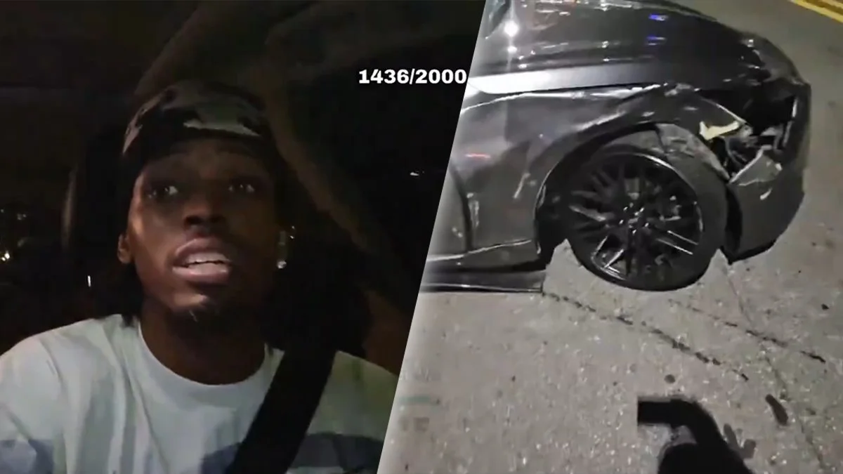 Streamer rozbił auto podczas live’a. Niemalże doszło do tragedii