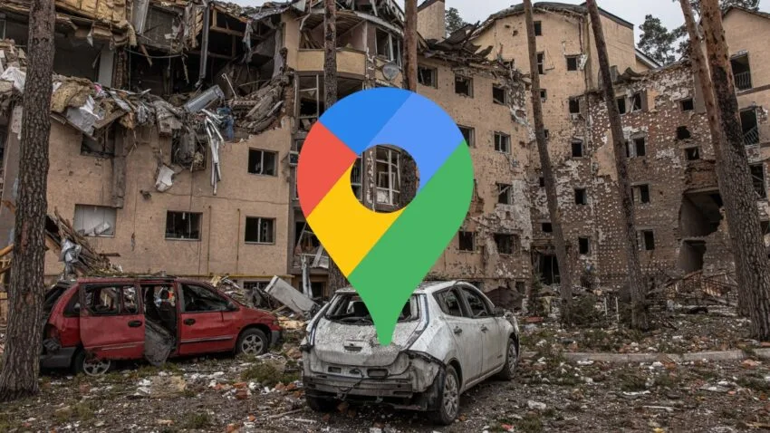 Zniszczenia na Ukrainie zostaną uwiecznione na zdjęciach w Google Maps