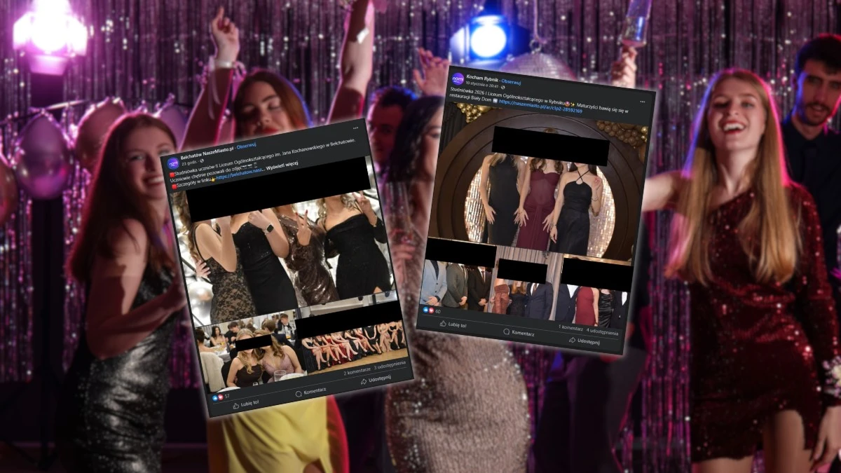Studniówki 2026: media regionalne znów grają zdjęciami nastolatek