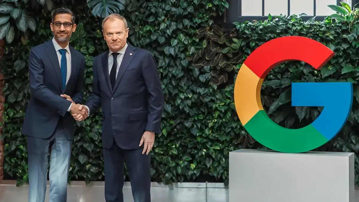 Prezes Google po spotkaniu z Donaldem Tuskiem. Co ustalono?