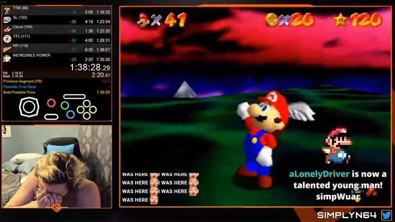 Speedrunner po 8 latach prób pobił rekord w Super Mario 64