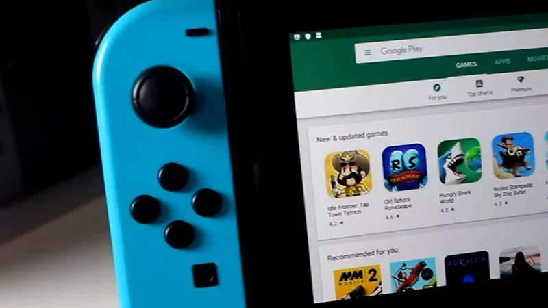 Android na Nintendo Switch właśnie (nieoficjalnie) zadebiutował. Można instalować