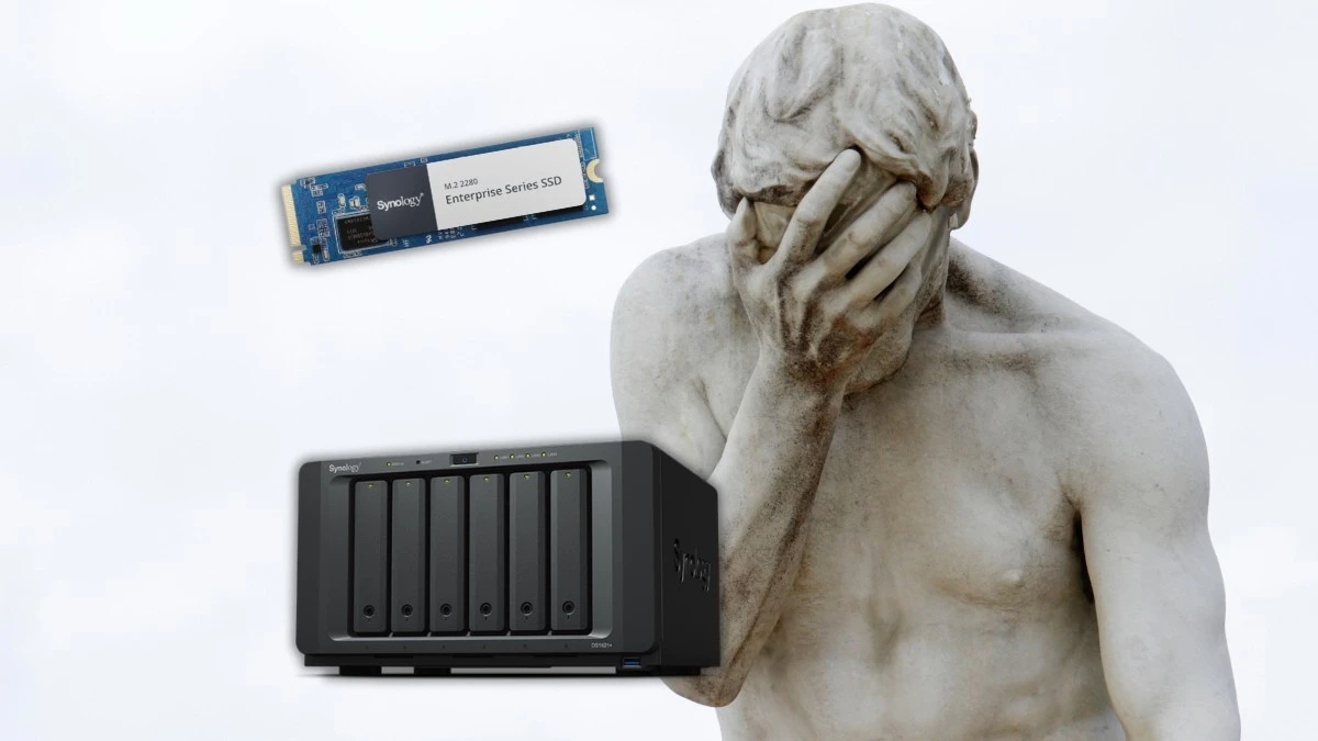 Przestarzałe dyski, absurdalne ceny. Synology zniechęca do NAS