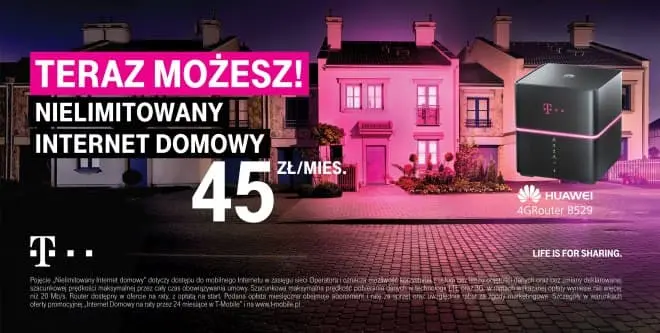 T-Mobile kusi nielimitowanym mobilnym internetem domowym