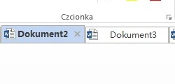 Word: Otwieranie wielu dokumentów w jednym oknie