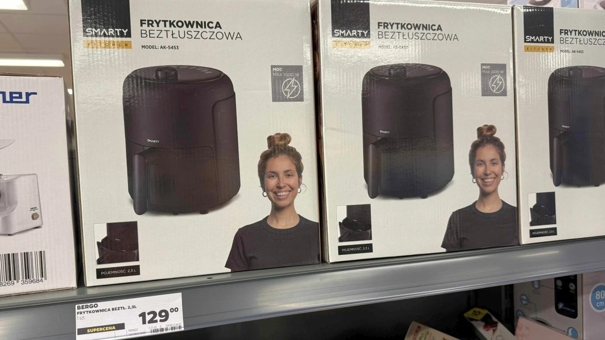 Tani airfryer z Netto. Kosztuje 129 zł i znika jak świeże bułeczki
