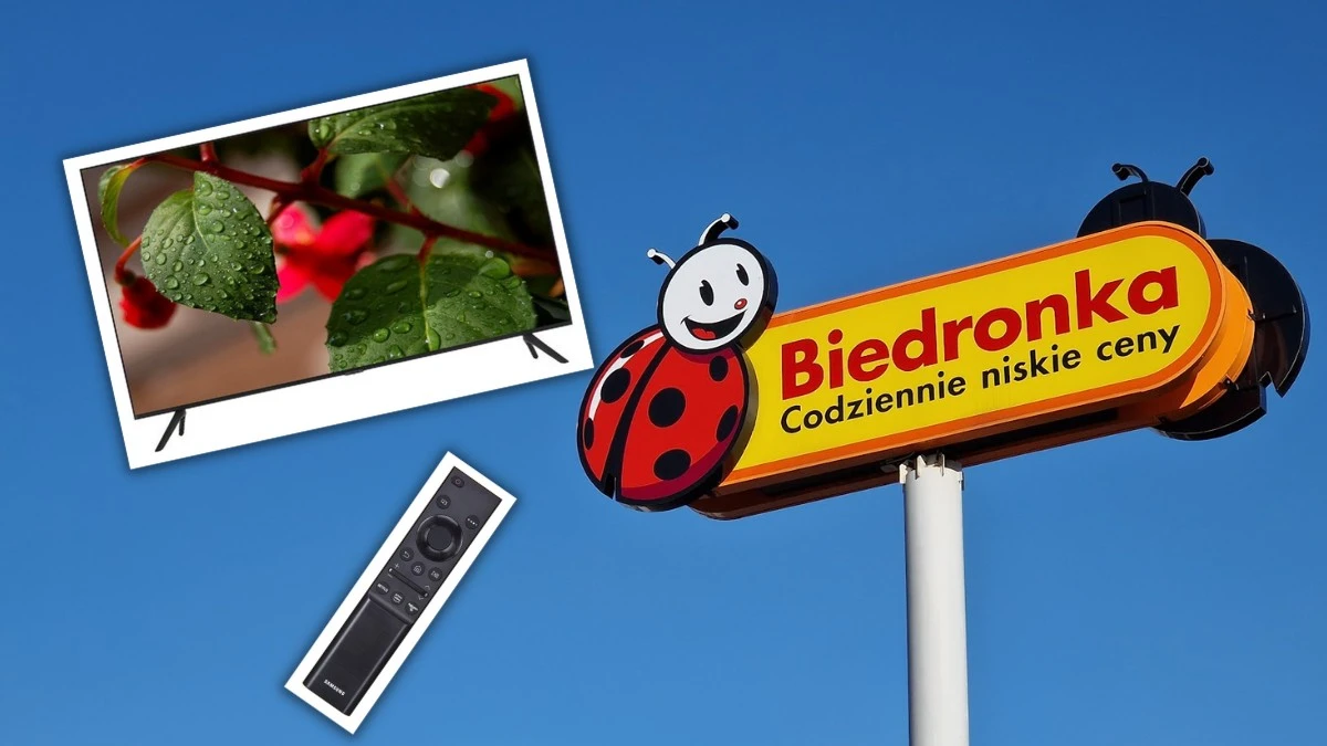 Telewizor Samsung w Biedronce w świetnej promocji. Trzeba się spieszyć