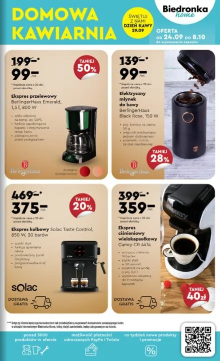 wyprzedaż w Biedronka Home