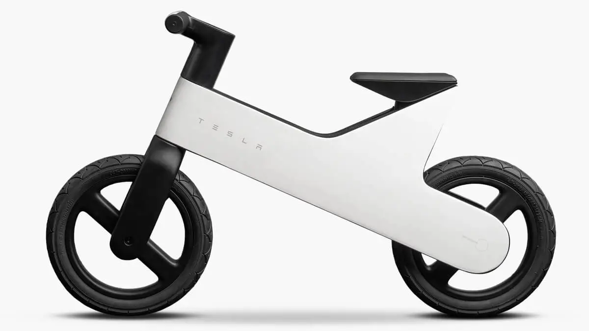 Tesla wprowadza dwukołowiec ze stopu magnezu. Tesla Balance Bike trafia do sprzedaży