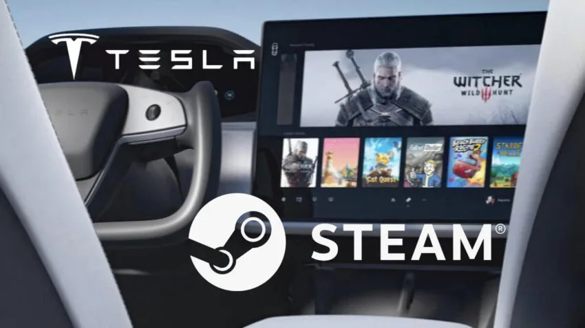 Elon Musk potwierdza, samochody Tesli otrzymają gry ze Steam