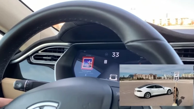 Chcesz, by kierowca Tesli stracił prawo jazdy? Wystarczy kawałek taśmy klejącej