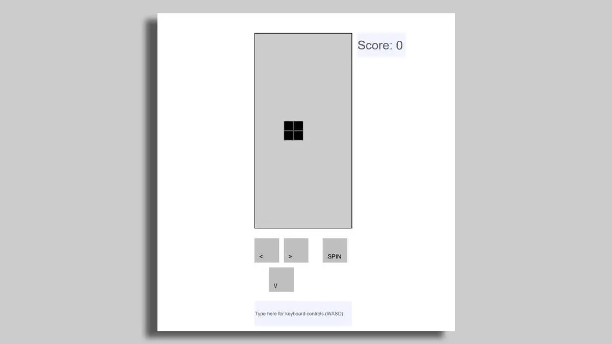 Tetris zamknięty w pliku PDF. Waży 60 kB i naprawdę działa