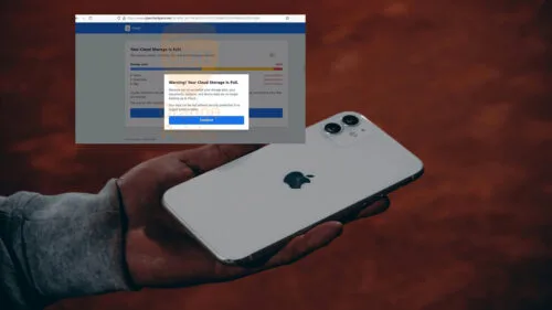 icloud oszustwo cert