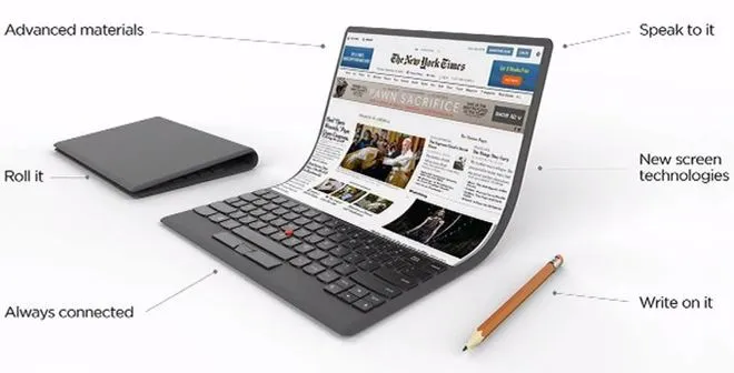 Lenovo zaprezentowało koncepcyjnego ThinkPada