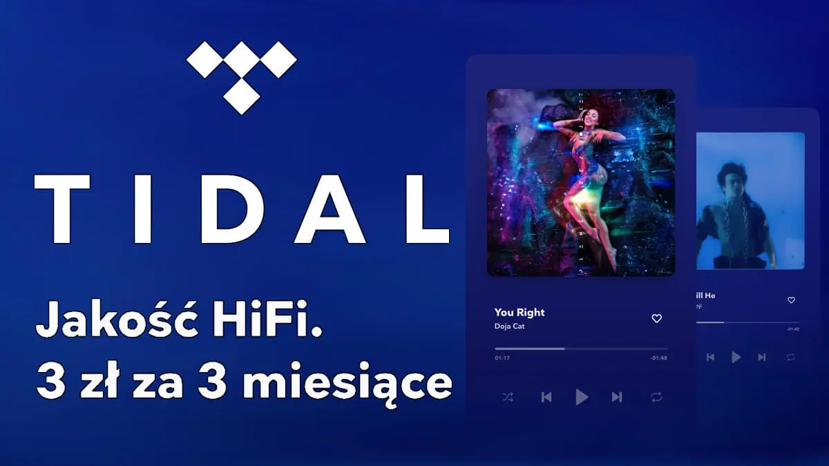 Tidal HiFi Plus na 3 miesiące za 3 zł. Promocja muzycznej usługi streamingowej