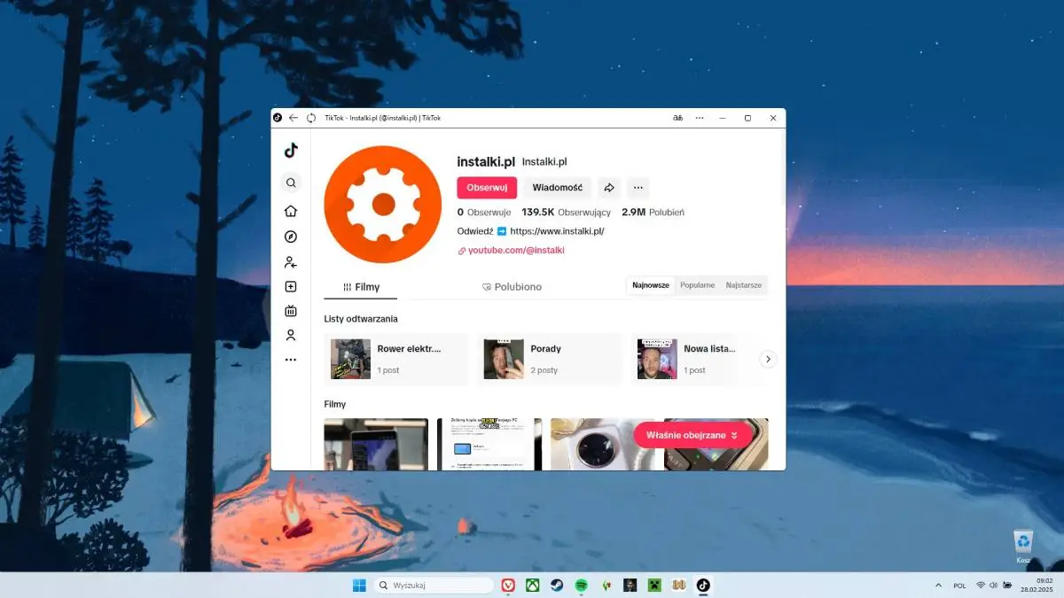 TikTok na komputerze nareszcie ma sens. Ogromny update już jest